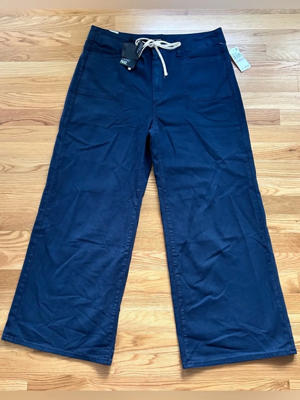 Paige Ari Wide Leg Drawstring Relaxed Pants - Picture 5 of 15